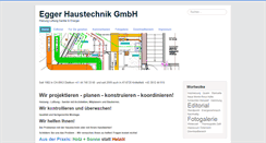 Desktop Screenshot of eggerhaustechnik.eu